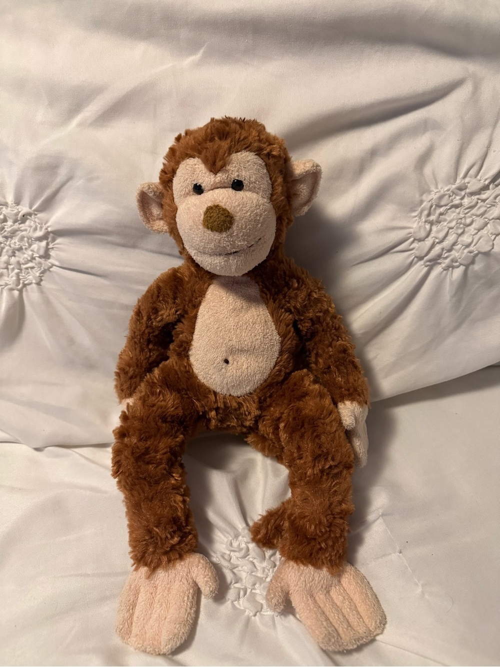 Douglas Soft Brown Plush Monkey Stuffed Animal - Cuddly Kids Toy